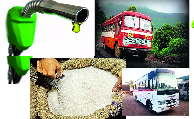 Diesel prices rise in freight rates; Essential items became expensive | महागाईचा ‘प्रवास’ सुसाट डिझेल दरवाढ : मालवाहतुकीचे टनाचे दर वाढले; जीवनावश्यक वस्तू महागल्या Diesel prices rise in freight rates; Essential items became expensive | महागाईचा ‘प्रवास’ सुसाट डिझेल दरवाढ : मालवाहतुकीचे टनाचे दर वाढले; जीवनावश्यक वस्तू महागल्या