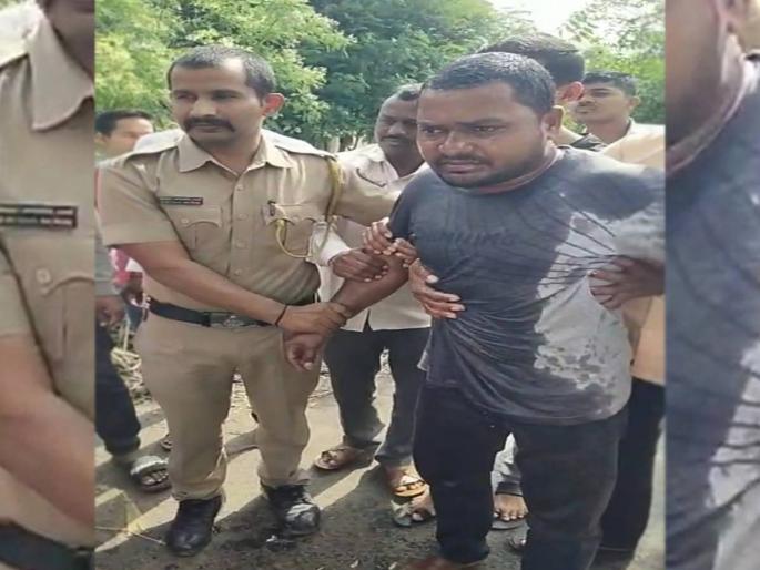 a youth poured diesel on his body, stopped in time Incident in Kutewadi in Beed Taluk | युवकाने अंगावर ओतले डिझेल, वेळीच केले परावृत्त; बीड तालुक्यातील कुटेवाडीतील घटना a youth poured diesel on his body, stopped in time Incident in Kutewadi in Beed Taluk | युवकाने अंगावर ओतले डिझेल, वेळीच केले परावृत्त; बीड तालुक्यातील कुटेवाडीतील घटना