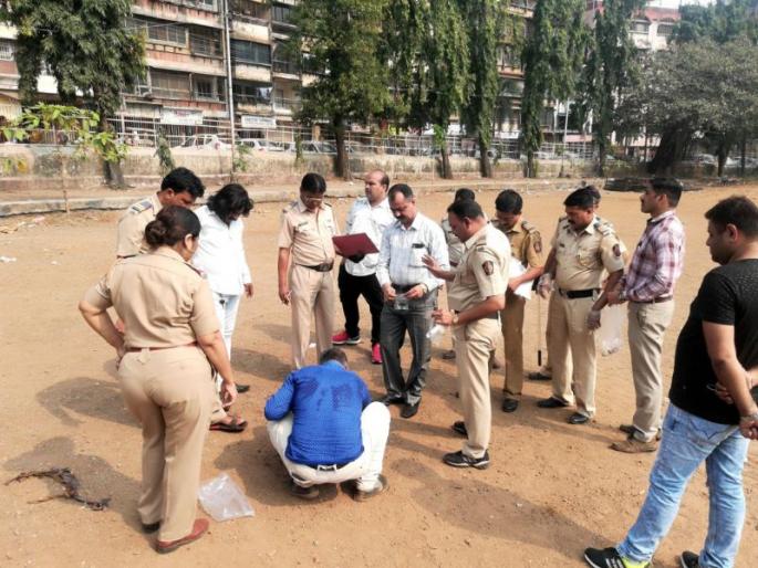 A man's day-to-day murder by putting a paverblock in the head | डोक्यात पेव्हरब्लॉक घालून एकाची भरदिवसा हत्या A man's day-to-day murder by putting a paverblock in the head | डोक्यात पेव्हरब्लॉक घालून एकाची भरदिवसा हत्या