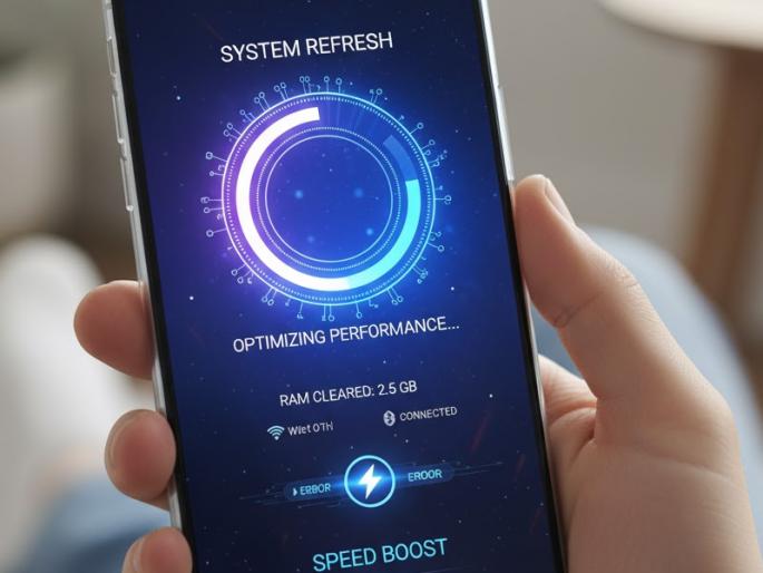 Amazing benefits of restarting a mobile phone; even those who have been using their phones for years may not know! | मोबाईल फोन रिस्टार्ट करण्याचे भन्नाट फायदे; वर्षानुवर्षे फोन वापरणाऱ्यांनाही नसतील माहीत! Amazing benefits of restarting a mobile phone; even those who have been using their phones for years may not know! | मोबाईल फोन रिस्टार्ट करण्याचे भन्नाट फायदे; वर्षानुवर्षे फोन वापरणाऱ्यांनाही नसतील माहीत!