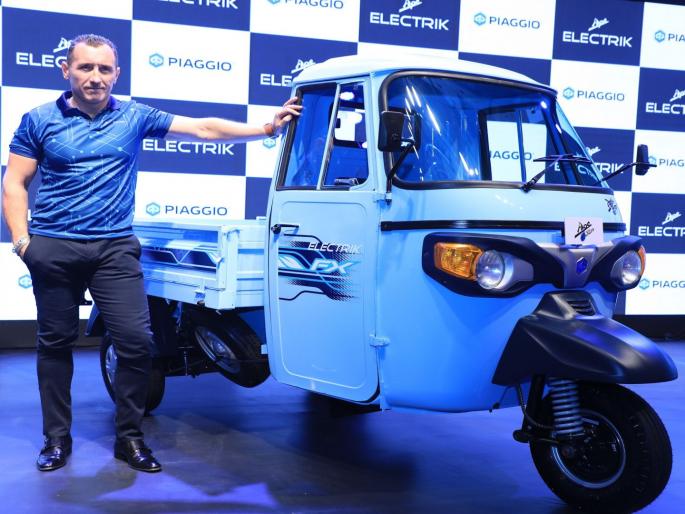 Piaggio launches the Ape’ Electrik FX range of electric vehicles in Cargo and Passenger segment | आता टमटम डिझेल नाही, विजेवर चालणार; पियाजिओकडून अ‍ॅपे एफक्स लाँच, जाणून घ्या किंमत