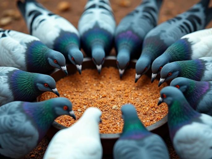 Mumbai: Bandra Police Book 4 For Violating Pigeon Feeding Ban | Mumbai: कबुतरांना खायला घातलं, वांद्र्यात एका महिलेसह चार जणांविरोधात गुन्हा दाखल! Mumbai: Bandra Police Book 4 For Violating Pigeon Feeding Ban | Mumbai: कबुतरांना खायला घातलं, वांद्र्यात एका महिलेसह चार जणांविरोधात गुन्हा दाखल!