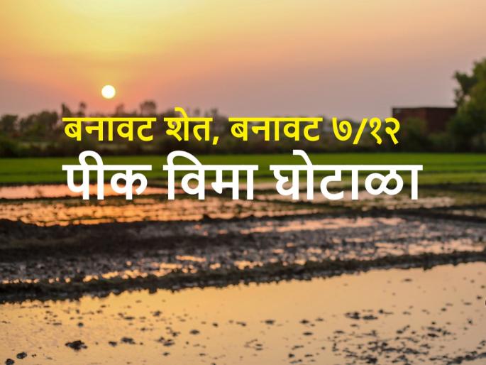 Thousands of acres of crop insurance was taken on the land of Beed municipality itself | पीक विम्यावर स्वत:चं नाव, सात बारा मात्र बीड नगरपालिकेचा,अशी आहे भानगड Thousands of acres of crop insurance was taken on the land of Beed municipality itself | पीक विम्यावर स्वत:चं नाव, सात बारा मात्र बीड नगरपालिकेचा,अशी आहे भानगड