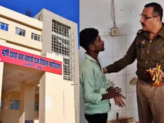 thieves cut pipe through which oxygen supplied in picu ward children given breath from cylinder | बापरे! PICU वॉर्डमध्ये ऑक्सिजन पुरवठा केला जात असलेला पाईप चोरट्यांनी कापला अन्... thieves cut pipe through which oxygen supplied in picu ward children given breath from cylinder | बापरे! PICU वॉर्डमध्ये ऑक्सिजन पुरवठा केला जात असलेला पाईप चोरट्यांनी कापला अन्...