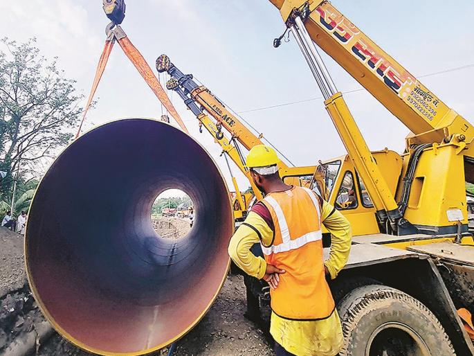 Tell me when the water scheme work will be completed! BJP leaders question Maharashtra Life Authority | पाणी योजनेचे काम कधी पूर्ण होणार ते सांगा! भाजपा नेत्यांचा महाराष्ट्र जीवन प्राधिकरणाला सवाल Tell me when the water scheme work will be completed! BJP leaders question Maharashtra Life Authority | पाणी योजनेचे काम कधी पूर्ण होणार ते सांगा! भाजपा नेत्यांचा महाराष्ट्र जीवन प्राधिकरणाला सवाल