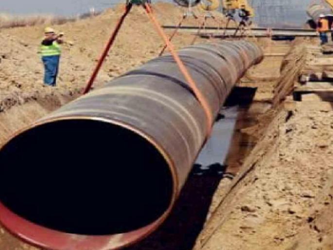 Water pipeline connection work on Paithan Road finished, now leaking valves; Water shoratage in Chhatrapati Sambhaji Nagar for 3 days | जोडणीचे काम संपले, आता व्हॉल्व्हला गळती; ३ दिवसांपासून छत्रपती संभाजीनगरात पाणी नाही Water pipeline connection work on Paithan Road finished, now leaking valves; Water shoratage in Chhatrapati Sambhaji Nagar for 3 days | जोडणीचे काम संपले, आता व्हॉल्व्हला गळती; ३ दिवसांपासून छत्रपती संभाजीनगरात पाणी नाही