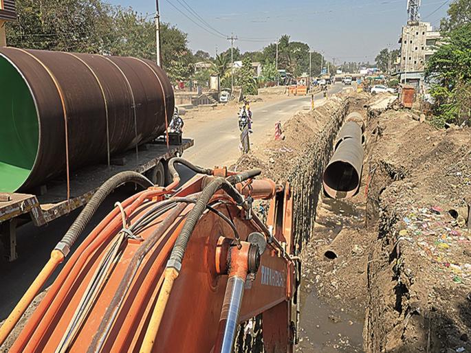 Who is responsible for the technical error in the road and water pipeline work? Joint inspection of the administration on January 3 | रस्ता आणि जलवाहिनीच्या कामात तांत्रिक चूक कोणाची ? ३ जानेवारीला प्रशासनाची संयुक्त पाहणी Who is responsible for the technical error in the road and water pipeline work? Joint inspection of the administration on January 3 | रस्ता आणि जलवाहिनीच्या कामात तांत्रिक चूक कोणाची ? ३ जानेवारीला प्रशासनाची संयुक्त पाहणी