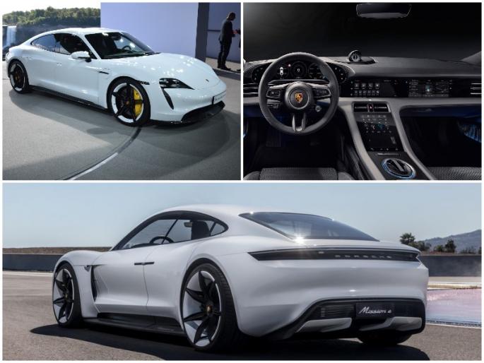 2021 Porsche Taycan EV range launched in India know features prices start at Rs 1 5 crore | Porsche Taycan EV आणि Porsche Macan फेसलिफ्ट भारतात लाँच; प्रीमिअम फीचर्ससह येते लक्झरी कार 