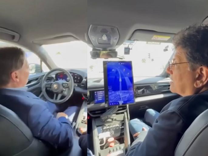 Its technology is more important for India than driverless cars; Discussion with Israeli industrialists by Piyush Goyal | बिना ड्रायव्हरच्या कारपेक्षा त्याची टेक्नॉलॉजी भारतासाठी महत्त्वाची; इस्रायली उद्योगपतींशी चर्चा