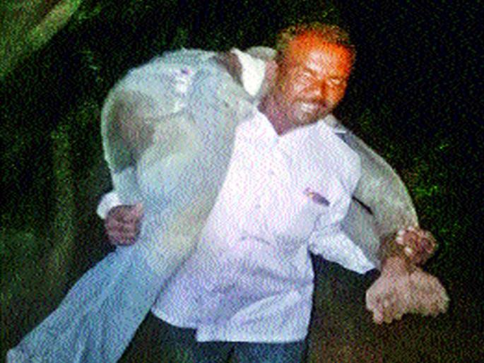 Police patel saved the young man's life | पोलीस पाटलांनी वाचवले युवकाचे प्राण Police patel saved the young man's life | पोलीस पाटलांनी वाचवले युवकाचे प्राण