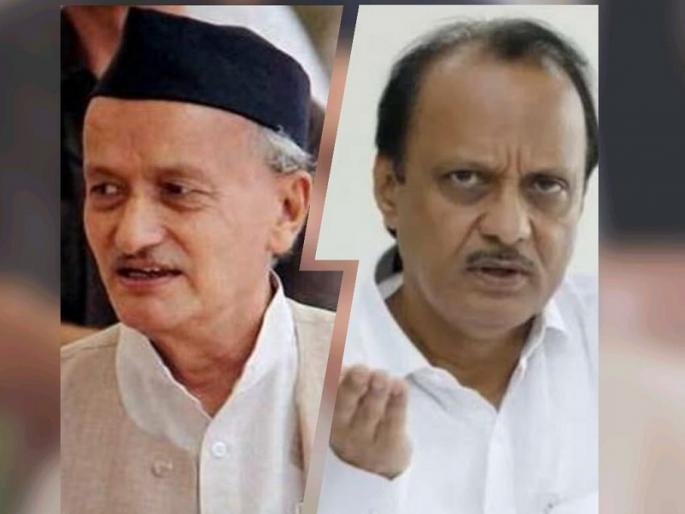 ajit pawar avoid misrepresentations by senior officials bhagat singh koshyari | 'महत्त्वाच्या पदावरून चुकीचे वक्तव्य टाळावी'; अजित पवारांची भरसभेत पंतप्रधानांकडे तक्रार ajit pawar avoid misrepresentations by senior officials bhagat singh koshyari | 'महत्त्वाच्या पदावरून चुकीचे वक्तव्य टाळावी'; अजित पवारांची भरसभेत पंतप्रधानांकडे तक्रार