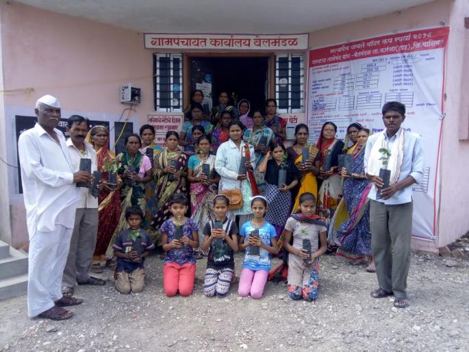 Plantation on the World Environment Day | जागतिक पर्यावरण दिनी चिमुकल्यांनी केले वृक्षारोपण