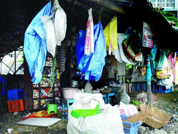 After one month of plastic ban; The common man sat | प्लास्टिकबंदी एक महिन्यानंतर; सर्वसामान्यांनाच बसला भुर्दंड