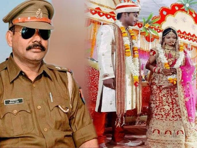 'A man in uniform' ... The police father of the orphan girl, who was discovered 8 years ago, | 'वर्दीतला माणूस'... 8 वर्षापूर्वी सापडलेल्या अनाथ मुलीचं 'पोलीस बापानं केलं कन्यादान' 'A man in uniform' ... The police father of the orphan girl, who was discovered 8 years ago, | 'वर्दीतला माणूस'... 8 वर्षापूर्वी सापडलेल्या अनाथ मुलीचं 'पोलीस बापानं केलं कन्यादान'
