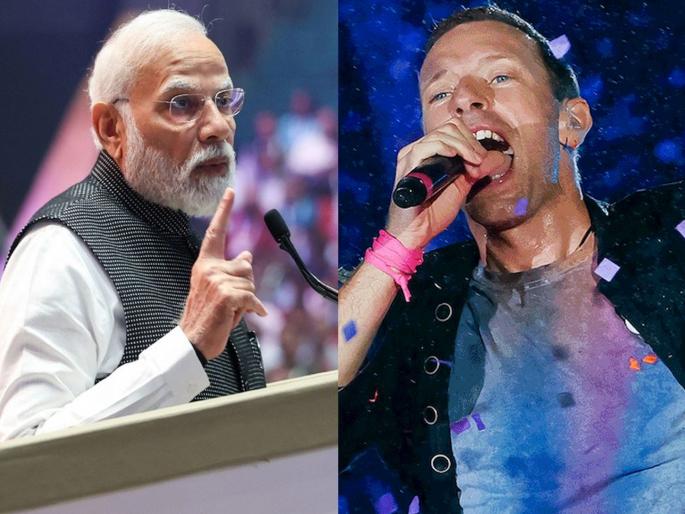 PM Modi gave the concept of Concert Economy Mentioning Coldplay has a tremendous scope | पीएम मोदींनी दिली 'कॉन्सर्ट इकोनॉमी'ची कॉन्सेप्ट...; कोल्डप्लेचा उल्लेख करत म्हणाले जबरदस्त स्कोप...! PM Modi gave the concept of Concert Economy Mentioning Coldplay has a tremendous scope | पीएम मोदींनी दिली 'कॉन्सर्ट इकोनॉमी'ची कॉन्सेप्ट...; कोल्डप्लेचा उल्लेख करत म्हणाले जबरदस्त स्कोप...!