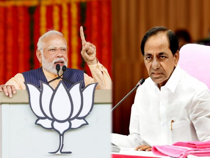 in nizamabad telangana rally pm narendra modi said kcr wanted to join nda but i refused his entry | “तुम्ही महाराजा लागून गेलात का”; KCR यांचा NDA प्रवेशाचा मानस, पण PM मोदींचा ठाम नकार in nizamabad telangana rally pm narendra modi said kcr wanted to join nda but i refused his entry | “तुम्ही महाराजा लागून गेलात का”; KCR यांचा NDA प्रवेशाचा मानस, पण PM मोदींचा ठाम नकार