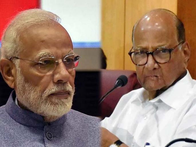 lok sabha election ncp chief sharad pawar hits out at pm narendra modi in ahmednagar | सासऱ्याकडे पाहून मुलगी दिली जात नाही; मग मोदींकडे बघून भाजपाला मतं कशी द्यायची?- शरद पवार