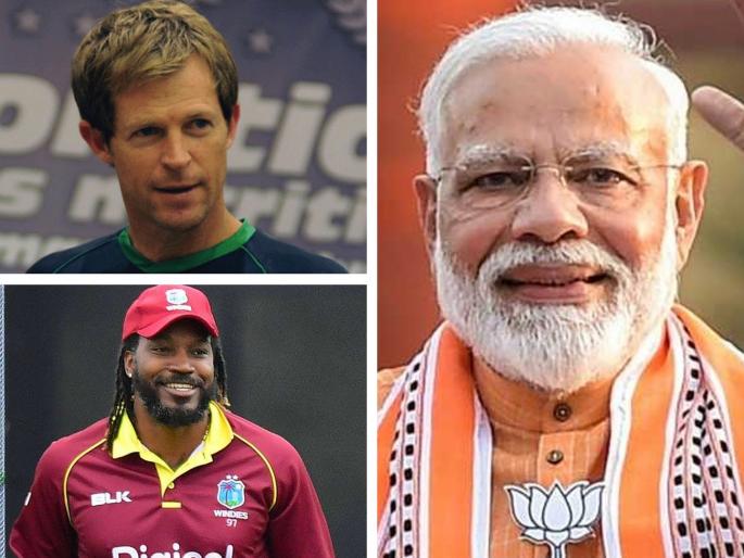 PM Modi writes special letter to Jonty Rhodes Chris Gayle says You truly are a special ambassador | PM Modi Letter to Chris Gayle Jonty Rhodes: पंतप्रधान मोदींचे जॉन्टी ऱ्होड्स अन् ख्रिस गेलला खास पत्र, दोघांनीही दिल्या भावनिक प्रतिक्रिया