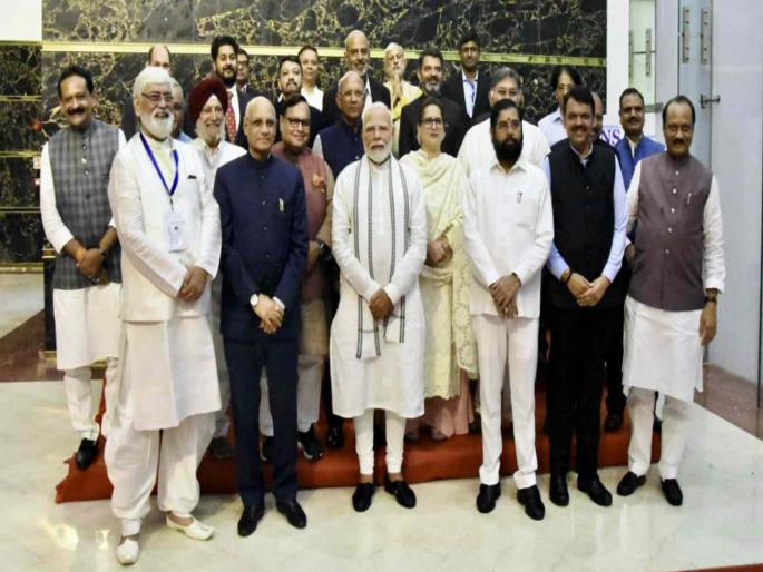 Prime Minister Narendra Modi appeal to the media at the inauguration of INS Tower in Mumbai | "माध्यमांचे काम जेवढे प्रभावी होईल, तेवढा देशाचा फायदा" : पंतप्रधान नरेंद्र मोदी Prime Minister Narendra Modi appeal to the media at the inauguration of INS Tower in Mumbai | "माध्यमांचे काम जेवढे प्रभावी होईल, तेवढा देशाचा फायदा" : पंतप्रधान नरेंद्र मोदी