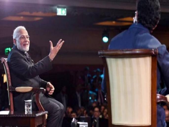 prime minister Narendra Modi talks about his fitness secret | पंतप्रधान मोदींनी सांगितलं फिटनेसचं 'रहस्य'; म्हणाले, 'रोज एक-दोन किलो शिव्या खातो!' prime minister Narendra Modi talks about his fitness secret | पंतप्रधान मोदींनी सांगितलं फिटनेसचं 'रहस्य'; म्हणाले, 'रोज एक-दोन किलो शिव्या खातो!'