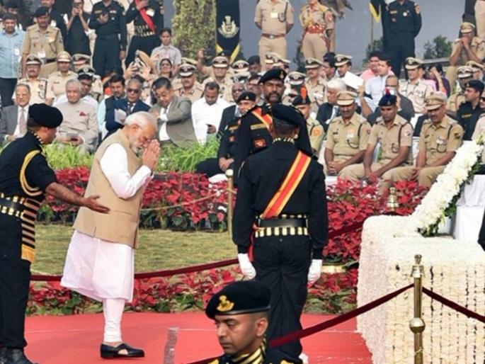 police unwavering commitment to service epitomizes true spirit of bravery said pm narendra modi | सेवेप्रति पोलिसांची अटल बांधीलकी शौर्याच्या खऱ्या भावनेचे प्रतीक: पंतप्रधान मोदी police unwavering commitment to service epitomizes true spirit of bravery said pm narendra modi | सेवेप्रति पोलिसांची अटल बांधीलकी शौर्याच्या खऱ्या भावनेचे प्रतीक: पंतप्रधान मोदी