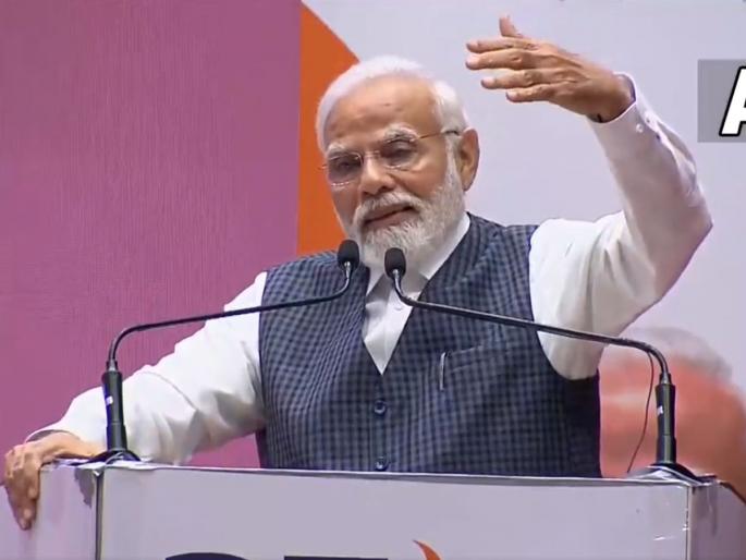 50 percent of the votes in the next election 2024; PM Narendra Modi explained the meaning of NDA in meeting | पुढच्या निवडणुकीत ५० टक्के मते मिळणार; मोदींनी विरोधकांच्या INDIA समोर ठेवला NDA चा अर्थ 50 percent of the votes in the next election 2024; PM Narendra Modi explained the meaning of NDA in meeting | पुढच्या निवडणुकीत ५० टक्के मते मिळणार; मोदींनी विरोधकांच्या INDIA समोर ठेवला NDA चा अर्थ