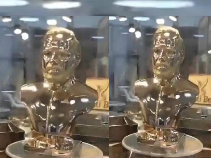 narendra modi popularity pm modiji gold statue in bombay gold exhibition | 156 ग्रॅम सोन्याने बनवला PM मोदींचा पुतळा, नेटकरी म्हणाले, पंतप्रधानांची लोकप्रियता अमिताभ-रजनीकांतपेक्षा जास्त narendra modi popularity pm modiji gold statue in bombay gold exhibition | 156 ग्रॅम सोन्याने बनवला PM मोदींचा पुतळा, नेटकरी म्हणाले, पंतप्रधानांची लोकप्रियता अमिताभ-रजनीकांतपेक्षा जास्त