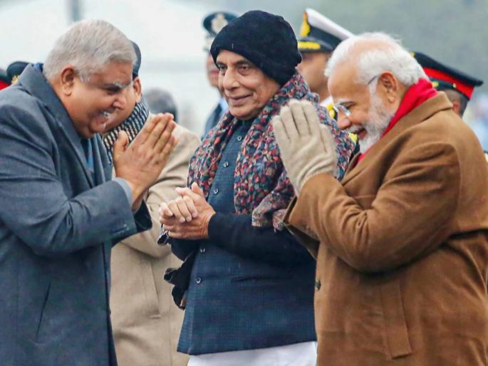 Why did Jagdeep Dhankhar suddenly meet Prime Minister Modi? Congress' new claim raises another question | जगदीप धनखड अचानक पंतप्रधान मोदींना का भेटले? काँग्रेसचा नवा दावा आणखी एक प्रश्न