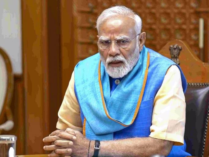 indian farmers safe even in war like conditions said pm Modi | युद्धजन्य परिस्थितीतही भारतीय शेतकरी सुरक्षित: पंतप्रधान मोदी indian farmers safe even in war like conditions said pm Modi | युद्धजन्य परिस्थितीतही भारतीय शेतकरी सुरक्षित: पंतप्रधान मोदी