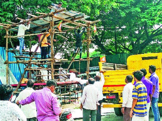 Unauthorized Stall Flood Dam, Karvenagar, Warje Complex: Action on 30 Firecrackers at Municipal Corporation | अनधिकृत स्टॉल जमीनदोस्त , कर्वेनगर, वारजे परिसर : पालिकेची ३० फटाका केंद्रांवर कारवाई Unauthorized Stall Flood Dam, Karvenagar, Warje Complex: Action on 30 Firecrackers at Municipal Corporation | अनधिकृत स्टॉल जमीनदोस्त , कर्वेनगर, वारजे परिसर : पालिकेची ३० फटाका केंद्रांवर कारवाई