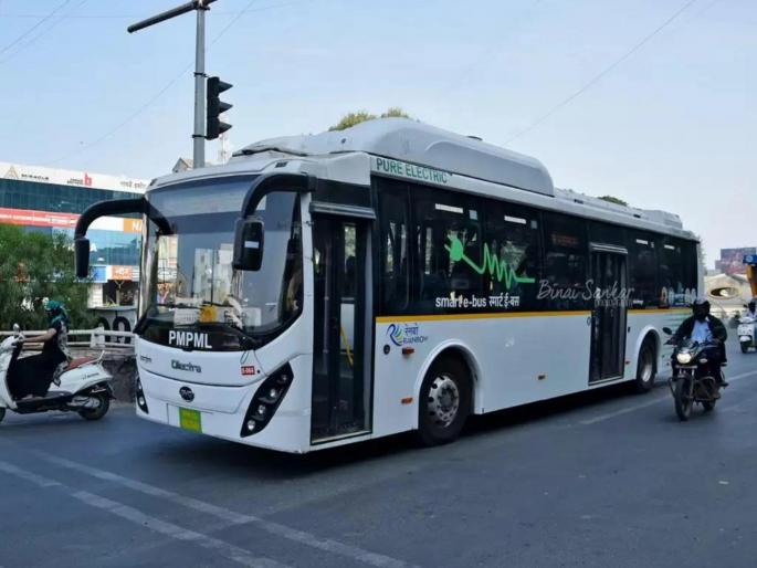PUNE NEWS CNG buses will run from PMP e-depot | PMP E - depot : पीएमपीच्या ई-डेपोतून सीएनजी बस धावणार PUNE NEWS CNG buses will run from PMP e-depot | PMP E - depot : पीएमपीच्या ई-डेपोतून सीएनजी बस धावणार