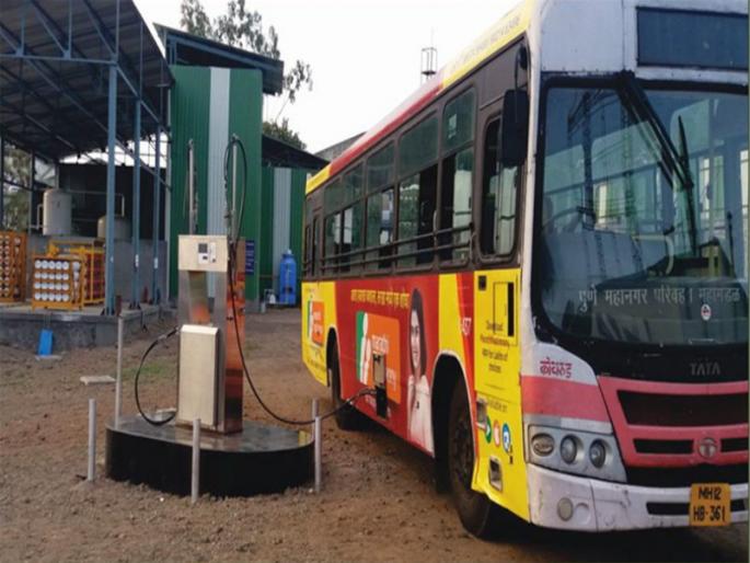 CNG supply of PMPML buses in Pune will be closed from midnight today | पुण्यात पीएमपीएमएल बसेसचा  सीएनजी पुरवठा आज मध्यरात्रीपासून बंद   CNG supply of PMPML buses in Pune will be closed from midnight today | पुण्यात पीएमपीएमएल बसेसचा  सीएनजी पुरवठा आज मध्यरात्रीपासून बंद