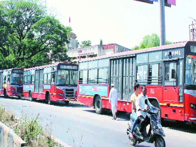 Action by RTO on 12 PMP's | पीएमपीच्या १२ बसेसवर आरटीओची कारवाई Action by RTO on 12 PMP's | पीएमपीच्या १२ बसेसवर आरटीओची कारवाई