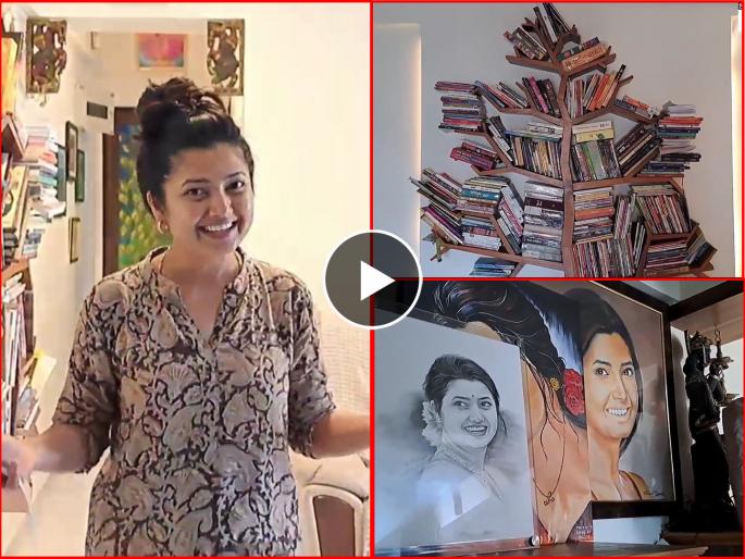 Video: see how it looks inside Actress Prajakta Mali's 'Home Sweet Home'! | Video: घर सजवावं तर अस्सं.. आतून कसं दिसतं पाहा प्राजक्ता माळीचं 'होम स्वीट होम'! Video: see how it looks inside Actress Prajakta Mali's 'Home Sweet Home'! | Video: घर सजवावं तर अस्सं.. आतून कसं दिसतं पाहा प्राजक्ता माळीचं 'होम स्वीट होम'!