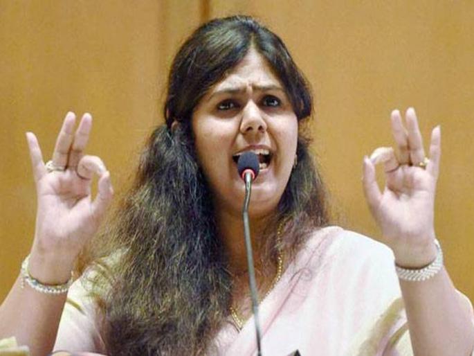 ... Gopinath Munde's death investigation begins start with NCP leaders, Pankaja Munde said in beed | ... तर मुंडेसाहेबांच्या मृत्युच्या चौकशीची सुरुवात 'राष्ट्रवादीच्या नेत्यांपासून', पंकजा मुंडेंचा पलटवार ... Gopinath Munde's death investigation begins start with NCP leaders, Pankaja Munde said in beed | ... तर मुंडेसाहेबांच्या मृत्युच्या चौकशीची सुरुवात 'राष्ट्रवादीच्या नेत्यांपासून', पंकजा मुंडेंचा पलटवार