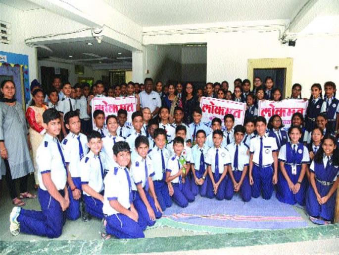 Welcome to Panvel Mayor's Students | पनवेलच्या महापौरांनी केले विद्यार्थ्यांचे स्वागत Welcome to Panvel Mayor's Students | पनवेलच्या महापौरांनी केले विद्यार्थ्यांचे स्वागत