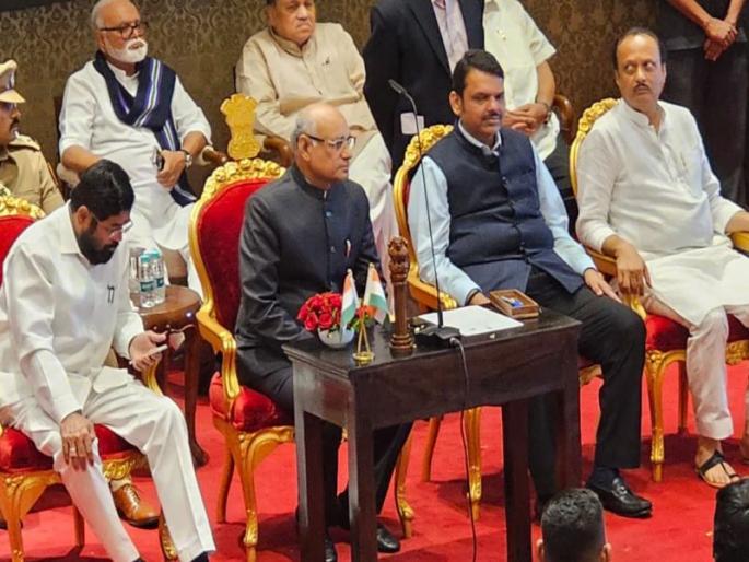 Deputy CM Devendra Fadnavis said that NCP Leader Ajit Pawar is our political partner. | पूर्ण बहुमत असतानाही तुम्ही अजित पवारांना सरकारमध्ये का घेतलं?; देवेंद्र फडणवीस म्हणाले... Deputy CM Devendra Fadnavis said that NCP Leader Ajit Pawar is our political partner. | पूर्ण बहुमत असतानाही तुम्ही अजित पवारांना सरकारमध्ये का घेतलं?; देवेंद्र फडणवीस म्हणाले...