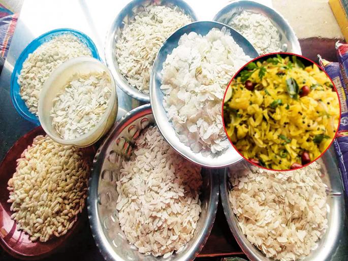 Chhatrapati Sambhajinagarkar eats 100 tons of poha in the one month | आयुष्य हे चुलीवरल्या कढईतील कांदेपोहे; छत्रपती संभाजीनगरकर महिन्यात खातात १०० टन पोहे Chhatrapati Sambhajinagarkar eats 100 tons of poha in the one month | आयुष्य हे चुलीवरल्या कढईतील कांदेपोहे; छत्रपती संभाजीनगरकर महिन्यात खातात १०० टन पोहे