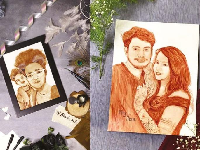 Beloved pleased with blood painting, but banned; Decision taken for security in Tamil Nadu | रक्ताच्या पेंटिंगने प्रेयसी खूष, पण आली बंदी; तामिळनाडूत सुरक्षिततेसाठी घेतला निर्णय