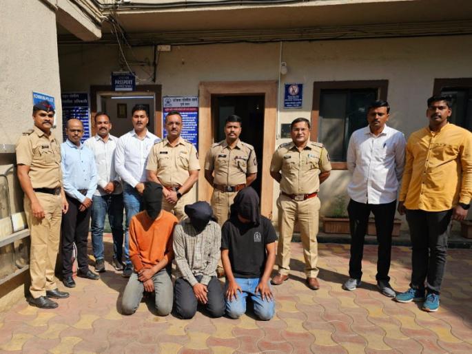 Kidnapping of youth for extortion Three arrested youth released | पैसे वसुलीसाठी तरुणाचे अपहरण; तिघांना अटक, तरुणाची सुटका Kidnapping of youth for extortion Three arrested youth released | पैसे वसुलीसाठी तरुणाचे अपहरण; तिघांना अटक, तरुणाची सुटका