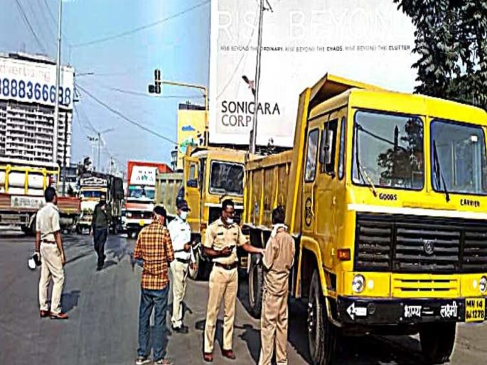 police action on dumper mixer truck pimpri chinchwad crime news | Pimpri-Chinchwad: शहरात डंपर, मिक्सरच्या बेशिस्त चालकांवर ‘बडगा’ police action on dumper mixer truck pimpri chinchwad crime news | Pimpri-Chinchwad: शहरात डंपर, मिक्सरच्या बेशिस्त चालकांवर ‘बडगा’