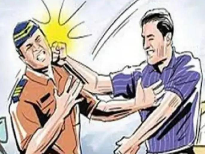 Drunk and grabbed the policeman's collar! Four terror suspects arrested | दारू पिली अन् थेट पोलिसाची कॉलर पकडली! दहशत माजवणाऱ्या चौघांना ठोकल्या बेड्या Drunk and grabbed the policeman's collar! Four terror suspects arrested | दारू पिली अन् थेट पोलिसाची कॉलर पकडली! दहशत माजवणाऱ्या चौघांना ठोकल्या बेड्या