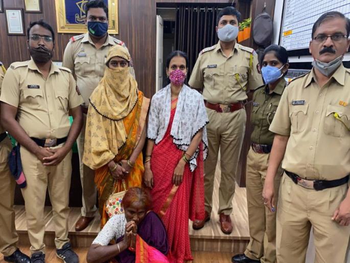 The police return the stolen jewellery and cash to women within an hour | माहेरी आलेल्या विवाहितेचे चोरीला गेलेले दागिने अन् रोकड पोलिसांमुळे एका तासात परत मिळाली The police return the stolen jewellery and cash to women within an hour | माहेरी आलेल्या विवाहितेचे चोरीला गेलेले दागिने अन् रोकड पोलिसांमुळे एका तासात परत मिळाली