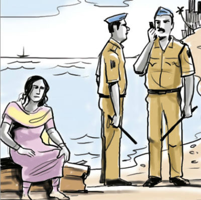 Police officer seeks murder of wife In case of women atrocities, the yard incident | पोलीस कर्मचाऱ्यानेच केला पत्नीच्या हत्येचा प्रयत्न! महिला अत्याचार प्रतिबंधक कक्षाच्या आवारातील घटना Police officer seeks murder of wife In case of women atrocities, the yard incident | पोलीस कर्मचाऱ्यानेच केला पत्नीच्या हत्येचा प्रयत्न! महिला अत्याचार प्रतिबंधक कक्षाच्या आवारातील घटना