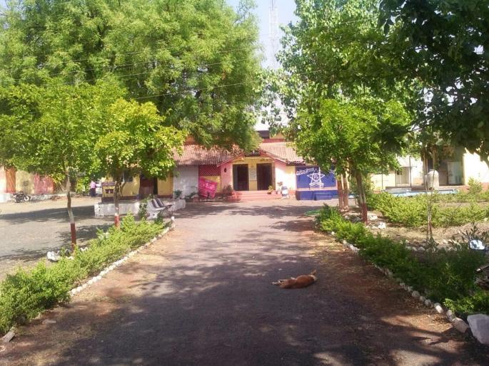 Police struggle to save the tree during the water scarcity | पाणी टंचाई काळात वृक्ष जगविण्यासाठी पोलिसांची धडपड