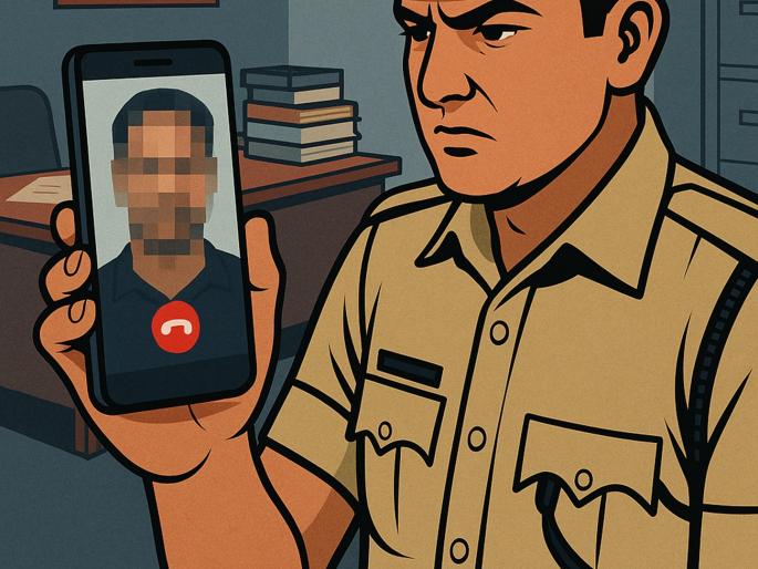 Nanded: Arrested accused made a video call to absconding accused from police phone | धक्कादायक! पोलिसाच्या फोनवरून अटक आरोपीने केला फरार आरोपीस व्हिडीओ कॉल Nanded: Arrested accused made a video call to absconding accused from police phone | धक्कादायक! पोलिसाच्या फोनवरून अटक आरोपीने केला फरार आरोपीस व्हिडीओ कॉल