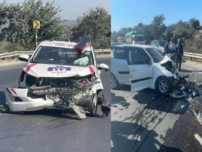 A police van hits a car; 6-year-old girl dies, police ran after accident | पोलीस व्हॅनने कारला उडवलं; 6 वर्षीय मुलीचा मृत्यू, अपघातानंतर पोलीस फरार... A police van hits a car; 6-year-old girl dies, police ran after accident | पोलीस व्हॅनने कारला उडवलं; 6 वर्षीय मुलीचा मृत्यू, अपघातानंतर पोलीस फरार...