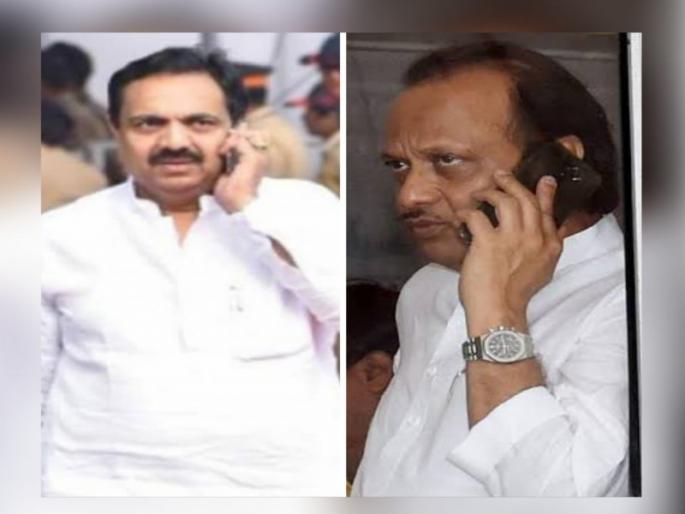Ajit Pawar's call to Jayant Patal: "Give your people's voice and take a decision soon". | "आपल्या लोकांचे म्हणणे वर मांडा व लवकर निर्णय घ्या", अजित पवारांचा जयंत पाटलांना फोन Ajit Pawar's call to Jayant Patal: "Give your people's voice and take a decision soon". | "आपल्या लोकांचे म्हणणे वर मांडा व लवकर निर्णय घ्या", अजित पवारांचा जयंत पाटलांना फोन