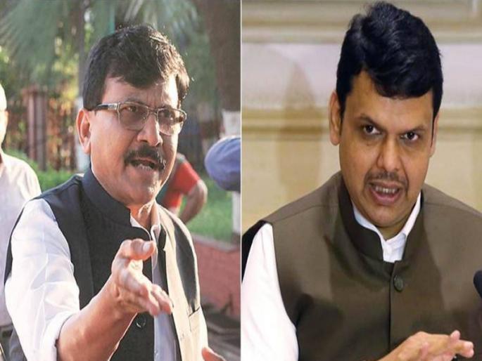 The current government is intoxicated Fadnavis is their leader Sanjay Raut's critical criticism | आताचे सरकार नशा केलेले, फडणवीस हे त्यांचे सरदार; संजय राऊतांची घणाघाती टीका The current government is intoxicated Fadnavis is their leader Sanjay Raut's critical criticism | आताचे सरकार नशा केलेले, फडणवीस हे त्यांचे सरदार; संजय राऊतांची घणाघाती टीका