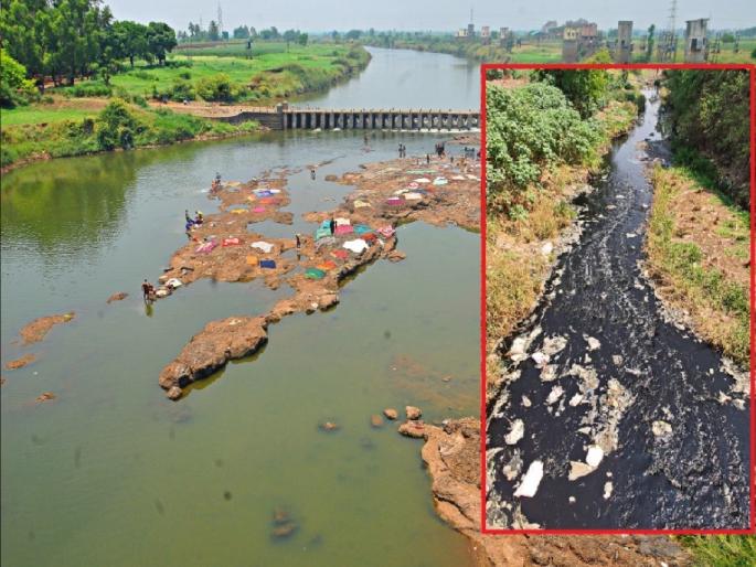 Panchnama of Panchganga river pollution in Kolhapur | कोल्हापुरातील पंचगंगा नदी प्रदूषणाचे पंचनामे सुरू Panchnama of Panchganga river pollution in Kolhapur | कोल्हापुरातील पंचगंगा नदी प्रदूषणाचे पंचनामे सुरू